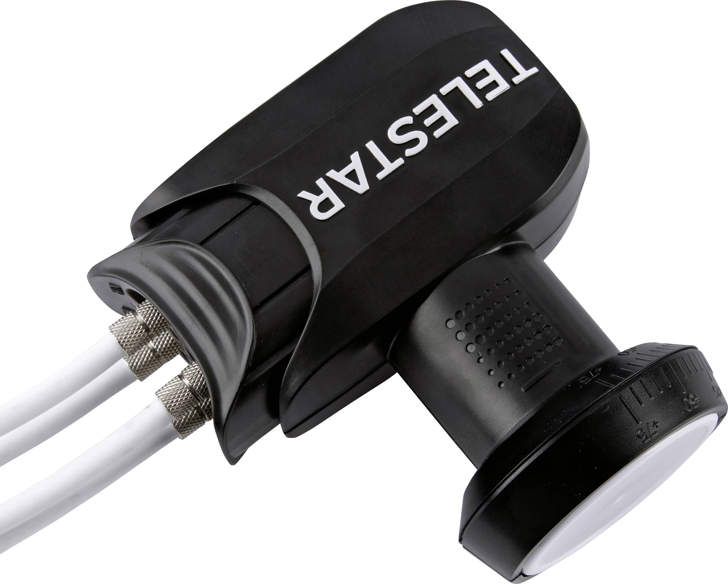 Telestar SkyQuatro HC Quattro-LNB Feedaufnahme: 40mm Wetterschutz Schwarz, Hellgrau