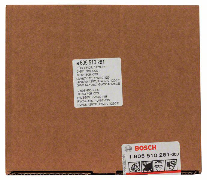Absaughaube zum Schleifen, 125 mm Bosch Accessories 1605510281 Durchmesser 125 mm