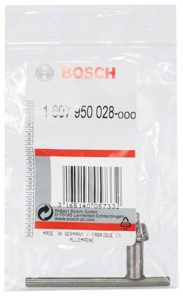 Bosch Accessories Ersatzschlüssel zu Zahnkranzbohrfutter S1, G, 60 mm, 30 mm, 4mm 1607950028