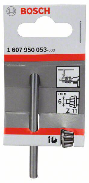 Ersatzschlüssel zu Zahnkranzbohrfutter S14, F, 80 mm, 30 mm, 5 mm, 6 mm Bosch Accessories 1607950053