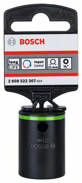 Bosch Accessories 1608555053 Außen-Sechskant Steckschlüsseleinsatz 24mm 1/2" (12.5 mm)