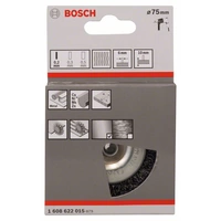 Bosch Accessories Scheibenbürste, gewellt, 75 mm, 0,2 mm, 10 mm, 4500 U/min Schaft-Ø 6 mm 1608622015 1 St. Bosch Accessories Scheibenbürste, gewellt, 75 mm, 0,2 mm, 10 mm, 4500 U/min Schaft-Ø 6 mm 1608622015 1 St.