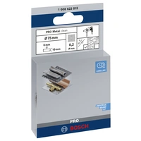 Bosch Accessories Scheibenbürste, gewellt, 75 mm, 0,2 mm, 10 mm, 4500 U/min Schaft-Ø 6 mm 1608622015 1 St. Bosch Accessories Scheibenbürste, gewellt, 75 mm, 0,2 mm, 10 mm, 4500 U/min Schaft-Ø 6 mm 1608622015 1 St.