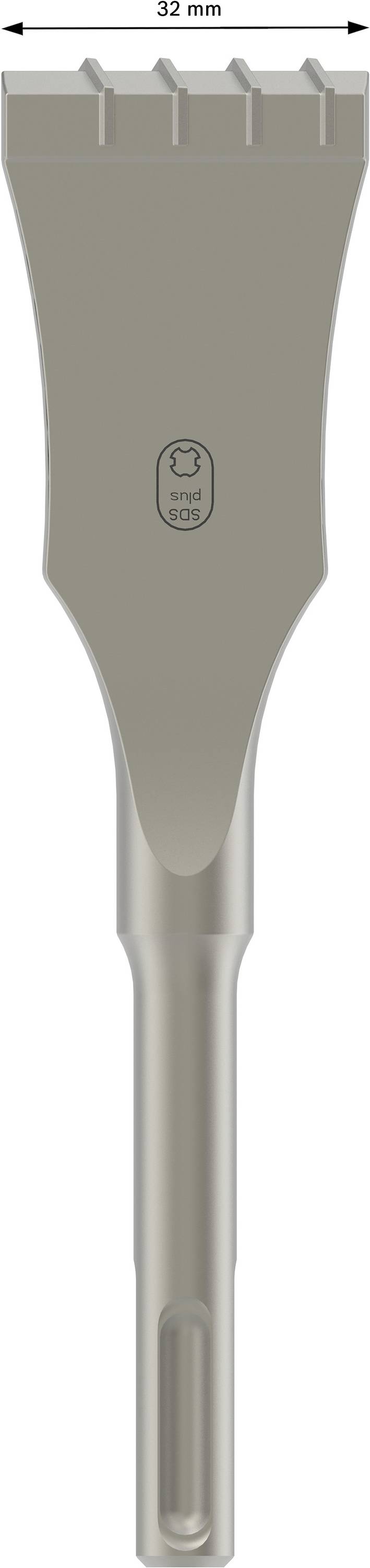 Bosch Accessories 1608690014 Fugenmeißel 32mm Gesamtlänge 130mm SDS-Plus 1St.