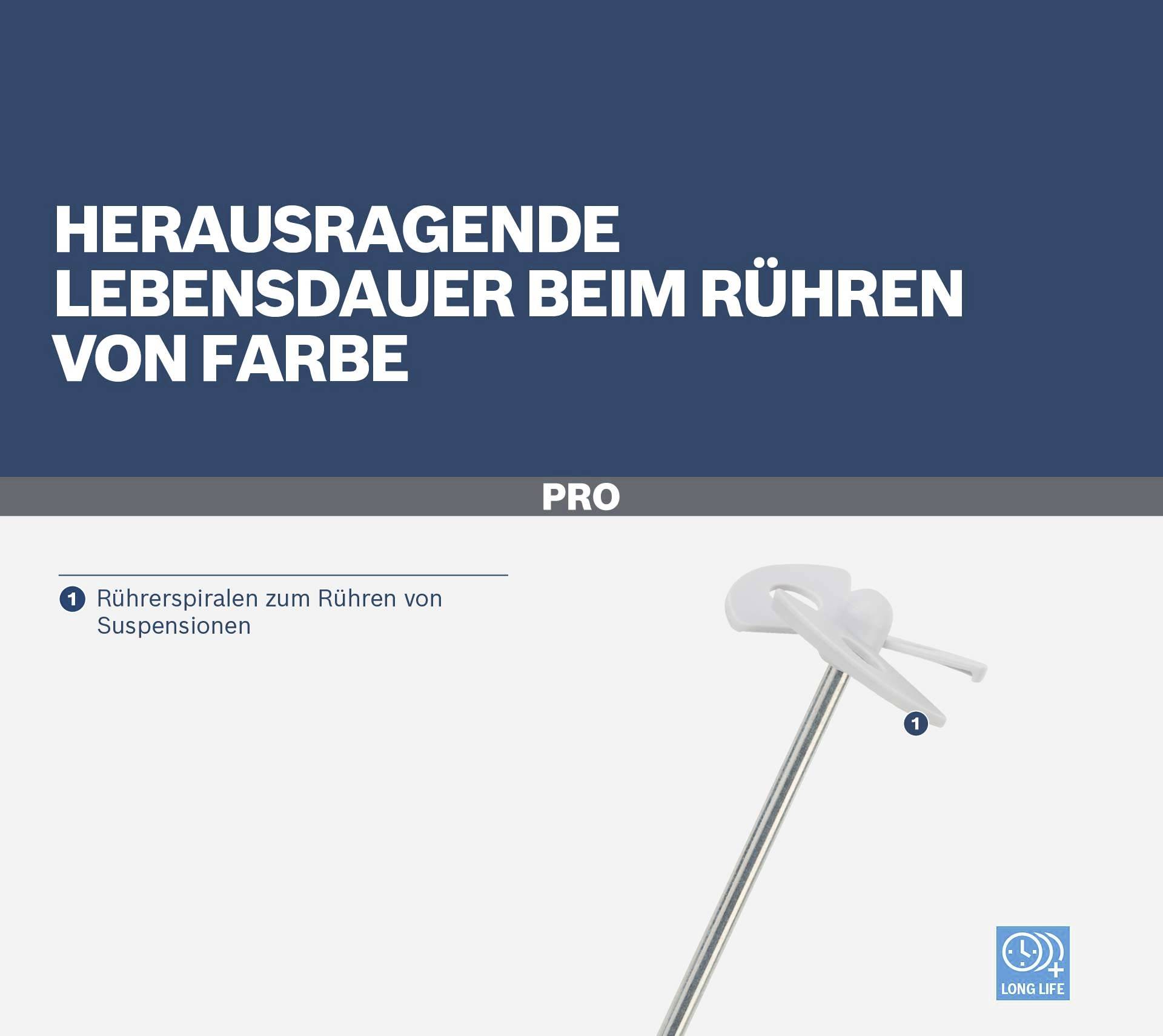 Bosch Accessories Farbquirl, 60 mm, 350 mm, 1-5 kg 1609200291