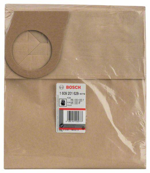Bosch Accessories Papierfilterbeutel, passend zu GAS 1000 RF, PAS 900, PAS 1000, PAS 1000 F 1609201628
