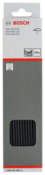 Bosch Accessories Kunststoffschweißdraht, 225 mm, 4 mm, Polyethylen (HDPE) schwarz 100g 1609201807