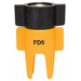Flachstrahldüse für Bosch-Spritzpistole PSP 260, 0.5 mm Bosch Accessories 1609390358 Durchmesser 0.5 mm