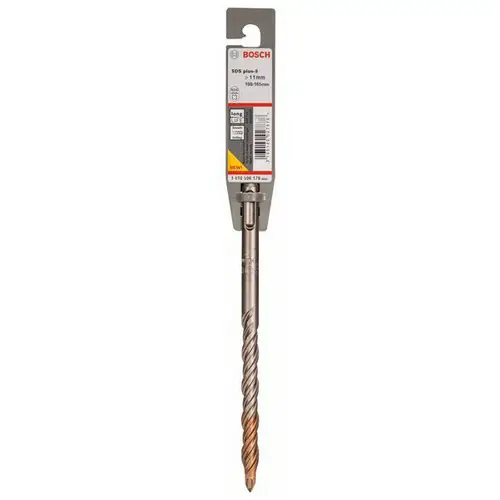 Bosch Accessories SDS-plus-5 1618596179 Hartmetall Hammerbohrer 11mm Gesamtlänge 160mm SDS-Plus 1St. Bosch Accessories SDS-plus-5 1618596179 Hartmetall Hammerbohrer 11mm Gesamtlänge 160mm SDS-Plus 1St.