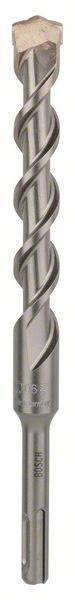 Metallbohrer mit spiralförmiger Nut und flachem Ende zum Bohren in harte Materialien.