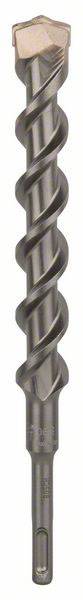 Ein spiralförmiger Bohrer aus Metall, geeignet für den Einsatz in Bohrmaschinen zum Durchbohren von harten Materialien wie Beton.