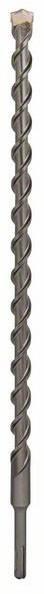 Ein grauer Spiralbohrer, geeignet für Beton oder Mauerwerk.