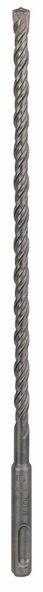 SDS-Bohrer mit spiralförmiger Nut, geeignet für Beton- und Mauerwerkbohrungen.