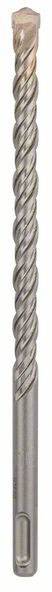 Ein grauer, spiralförmiger Bohrer mit SDS-Schaft, geeignet für Beton- und Steinbohrungen.