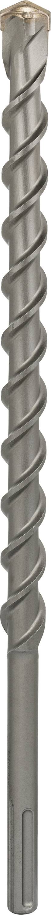 Ein metallischer Bohrer mit spiralförmigem Design, geeignet für das Bohren in festen Materialien.
