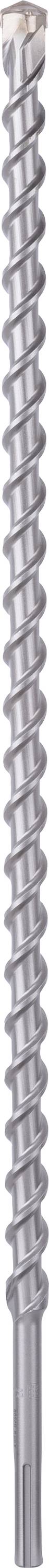 Metallschraube mit gleichmäßigen Gewindegängen und spitzem Ende, geeignet zum befestigen von Bauteilen in harten Materialien.