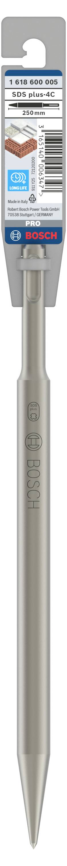 Bosch Accessories 1618600005 Spitzmeißel Gesamtlänge 250mm SDS-Plus 1St.