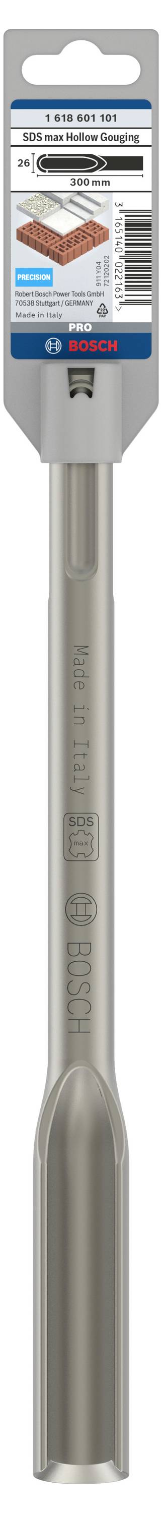 Bosch Accessories 1618601101 Hohlmeißel 26mm Gesamtlänge 300mm SDS-Max 1St.
