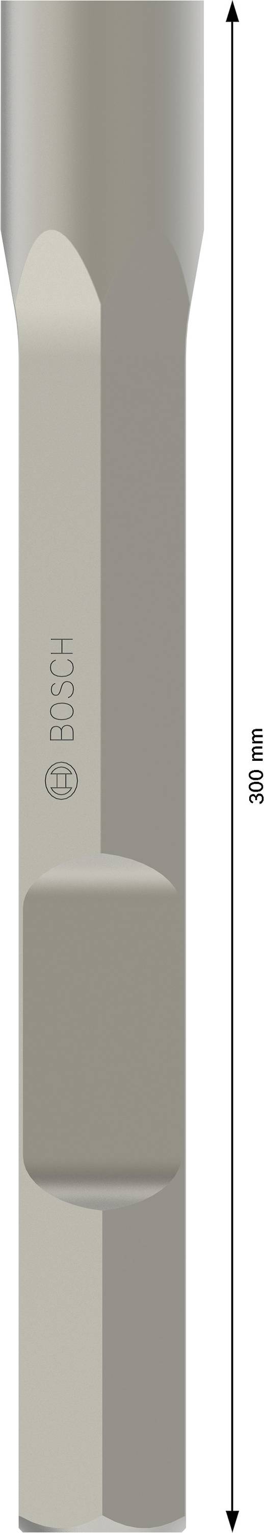 Meißel mit einer eingravierten Marke und einer Länge von 300 mm.