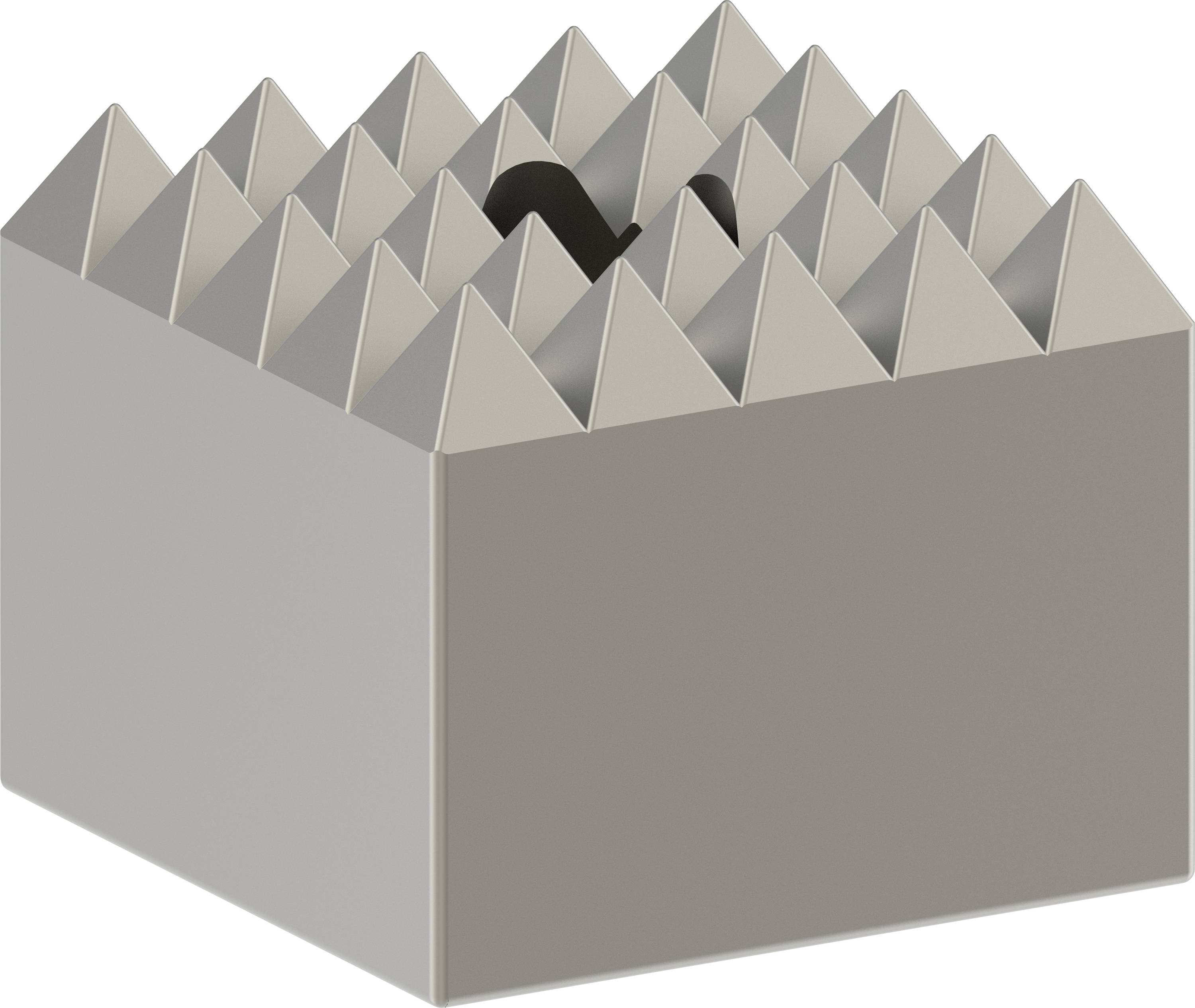 Bosch Accessories 1618623205 Stockerplatte 60 x 60 mm, 5 x 5 1St 