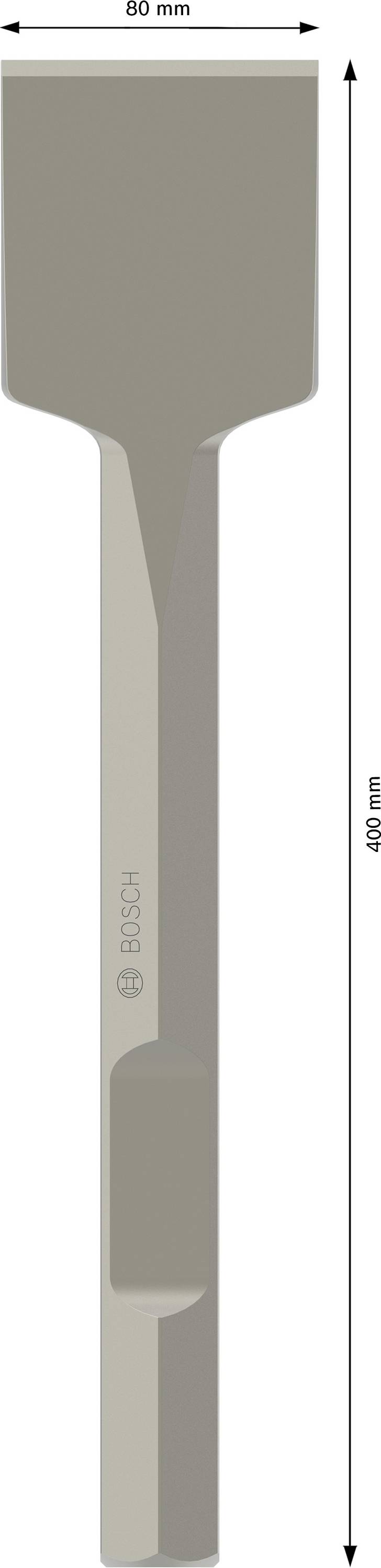 Bosch Accessories 1618661000 Spatmeißel 80 mm Gesamtlänge 400 mm Sechskantschaft 1 St.
