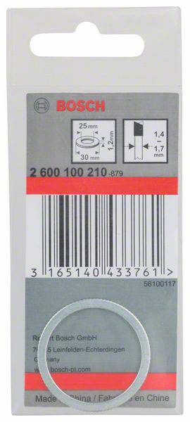 Bosch Accessories 2600100210 Reduzierring 30 x 25 x 1.2mm 1St.
