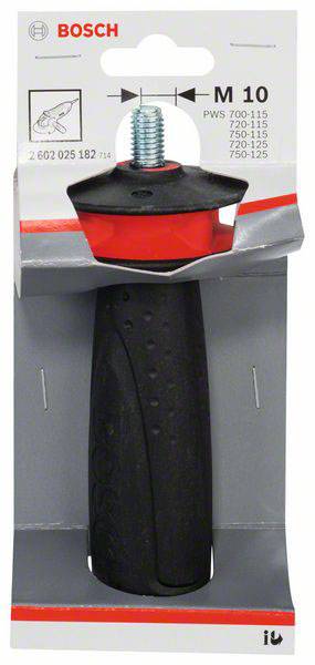 Bosch Accessories Handgriff M 10 mit Vibration Control, passend zu PWS 700-115 PWS 720-115 2602025182