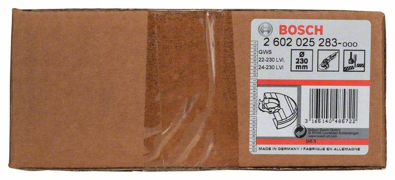 Schutzhaube mit Deckblech, 230 mm, mit Codierung Bosch Accessories 2602025283 Durchmesser 230 mm