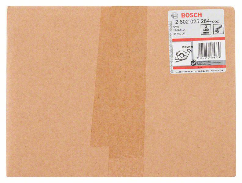 Bosch Accessories Führungsschlitten mit Absaugstutzen, Spannband, Schraubverschluss, 180mm 2602025284 Durchmesser 180mm