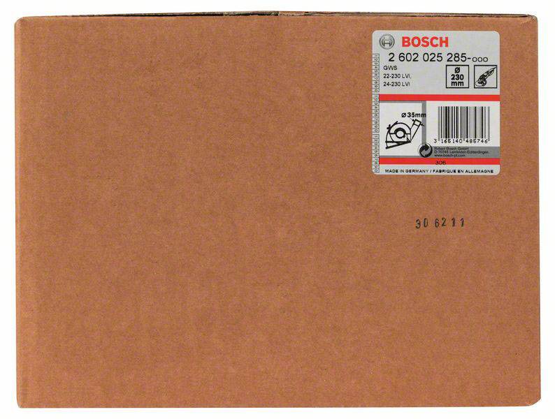 Führungsschlitten mit Absaughaube zum Trennen, Spannband, 230 mm Bosch Accessories 2602025285 Durchmesser 230 mm