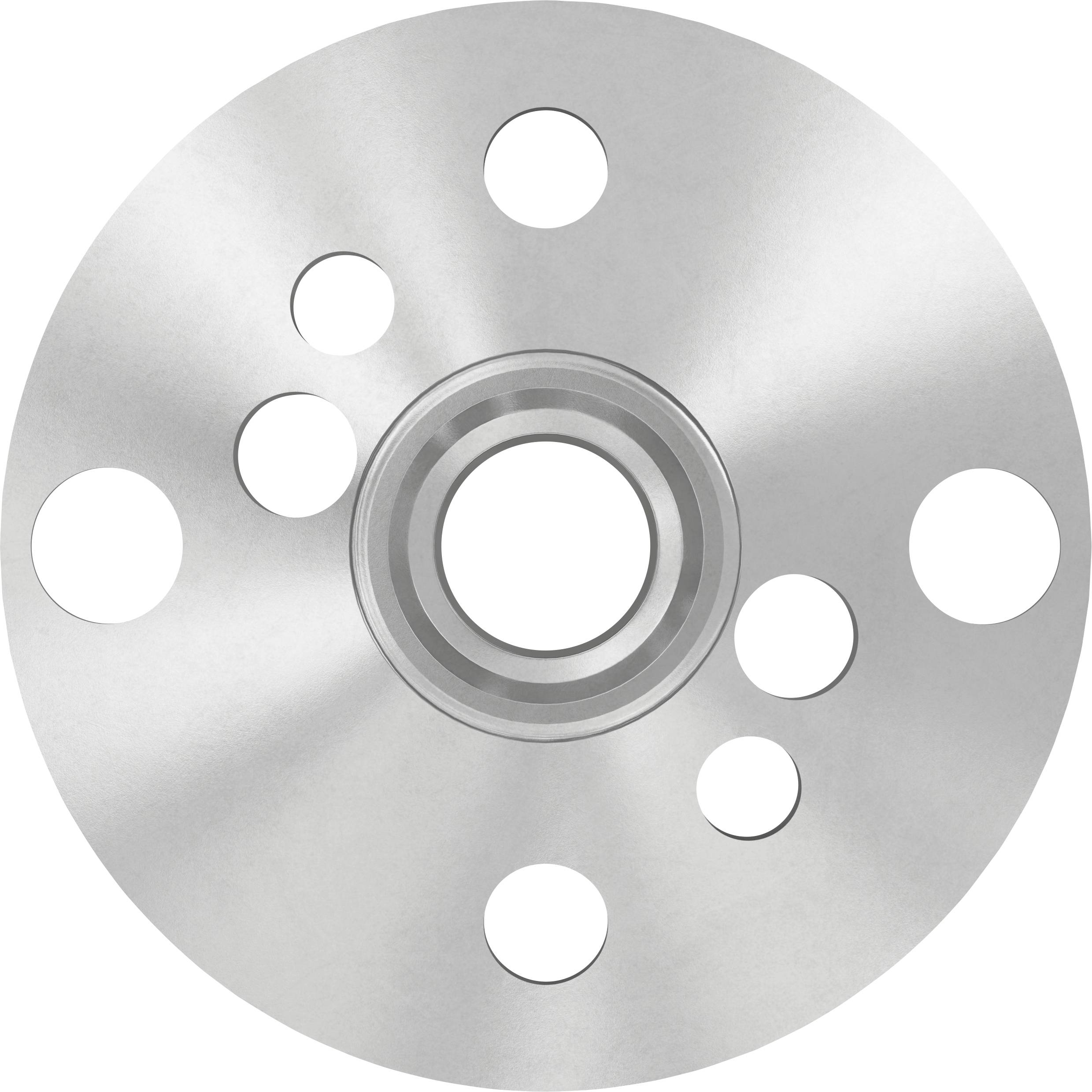 Rundmutter mit Flanschgewinde M 10, Durchmesser: 100 mm Bosch Accessories 2603345018 Durchmesser 100 mm