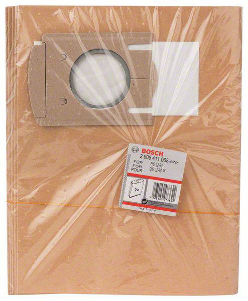 Papierfilterbeutel, passend zu GAS 12-50 RF, PAS 12-50 F Bosch Accessories 2605411062