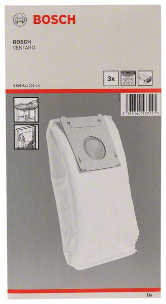Staubbeutel, Papierfilterbeutel passend zu Ventaro Bosch Accessories 2605411225