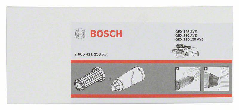 Staubbox und Filter, passend zu GEX 125-150 AVE Professional GEX 125-150 AVE Bosch Accessories 2605411233