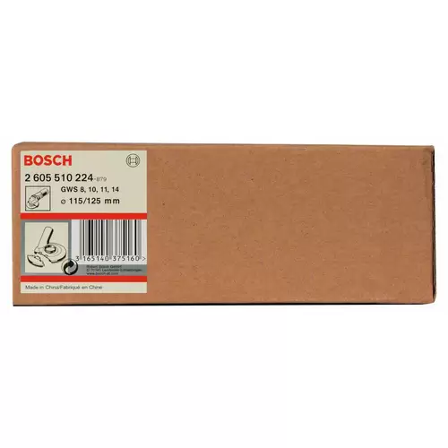 Absaughaube mit Bürstenkranz, 115 / 125 mm, passend GWS 8-115 Bosch Accessories 2605510224 Absaughaube mit Bürstenkranz, 115 / 125 mm, passend GWS 8-115 Bosch Accessories 2605510224