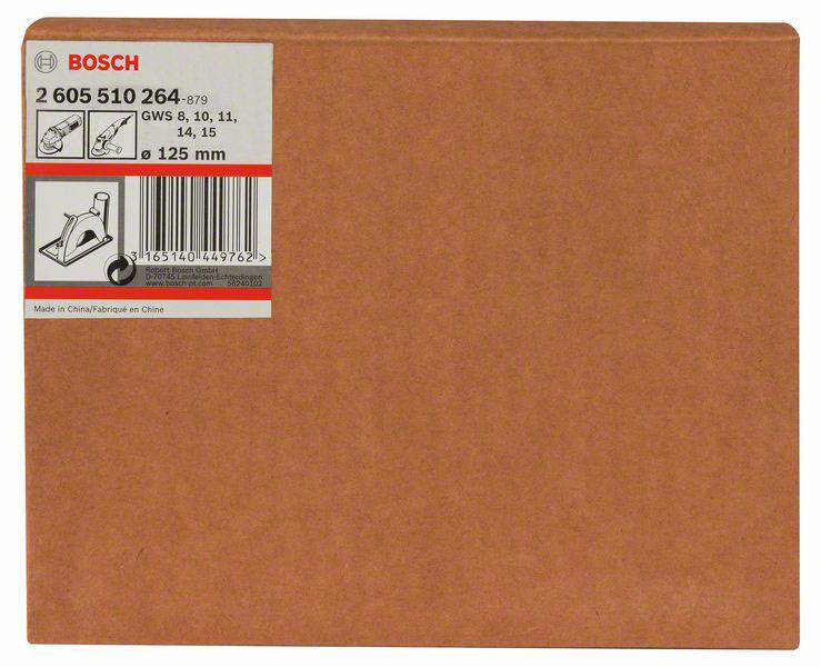Bosch Accessories Führungsschlitten mit Absaugstutzen zum Trennen, werkzeuglos, 115mm 2605510264