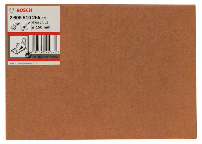 Bosch Accessories Führungsschlitten mit Absaugstutzen zum Trennen, werkzeuglos, 150mm 2605510265 Durchmesser 150mm