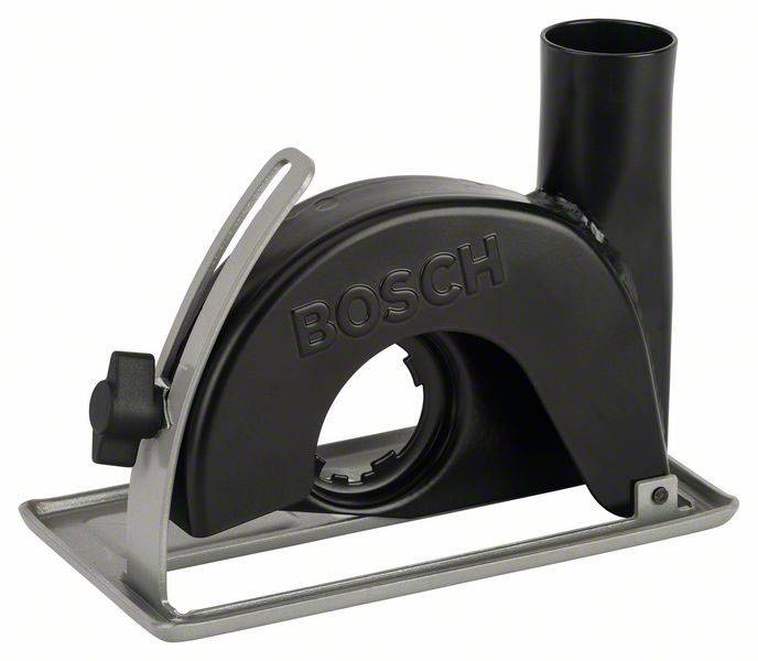 Bosch Accessories Führungsschlitten mit Absaugstutzen zum Trennen, werkzeuglos, 115 / 125 mm, PWS 2605510292