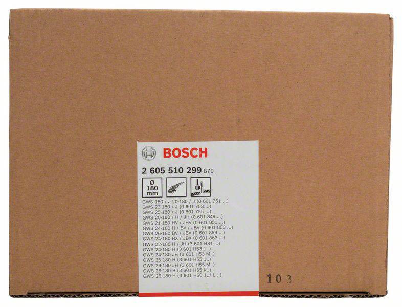 Trennschutzhaube 180 mm, mit Codierung Bosch Accessories 2605510299 Durchmesser 180 mm