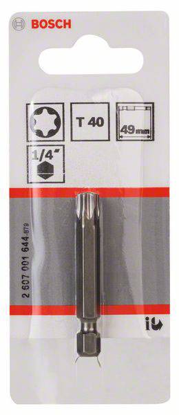 'Bosch T40' Torx-Bit in Blisterpackung, 1/4