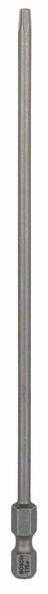 Ein Langbohrer aus Metall mit einer spiralförmigen Spitze, die für Bohrmaschinen verwendet wird. Ideal zum Bohren von tiefen Löchern in Holz.