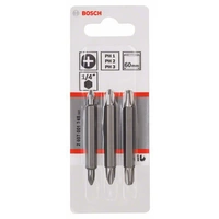 Bosch Accessories 2607001748 Doppelklingen-Set PH 1, PH 2, PH 3 3St. Bosch Accessories 2607001748 Doppelklingen-Set PH 1, PH 2, PH 3 3St.