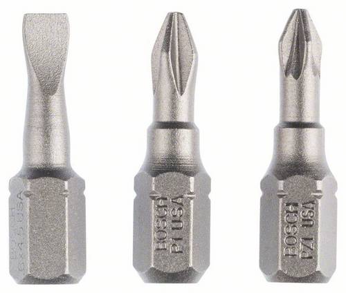 Bosch Accessories 2607001765 Kreuzschlitz-Bit PH 1, PZ 1 extra hart D 6.3 3 St.