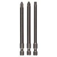 Bosch Accessories 2607001767 Bit-Set PH 2, PZ 2, T 25 extra hart E 6.3 3St. Bosch Accessories 2607001767 Bit-Set PH 2, PZ 2, T 25 extra hart E 6.3 3St.