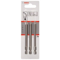 Bosch Accessories 2607001767 Bit-Set PH 2, PZ 2, T 25 extra hart E 6.3 3St. Bosch Accessories 2607001767 Bit-Set PH 2, PZ 2, T 25 extra hart E 6.3 3St.