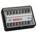 Bosch Accessories Robust Line 2607002558 Bit-Set 8teilig Kreuzschlitz Phillips, Kreuzschlitz Pozidr