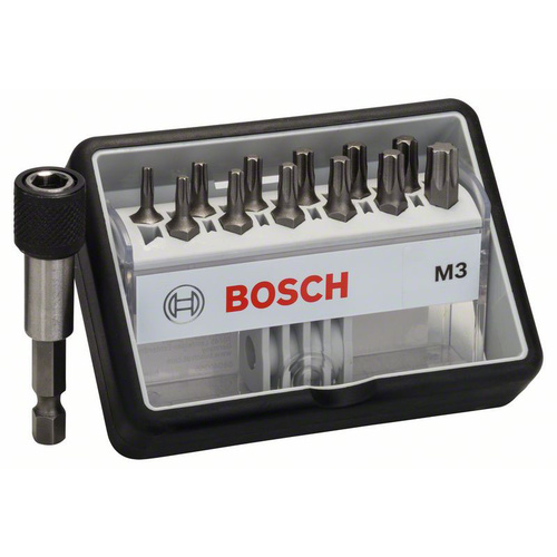 Bosch Accessories Robust Line 2607002565 Bit-Set 13teilig Innen-Sechsrund (TX)
