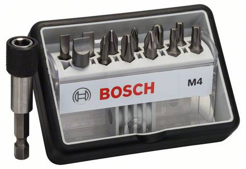 Bosch Accessories Robust Line 2607002566 Bit-Set 13teilig Schlitz, Kreuzschlitz Phillips, Kreuzschl