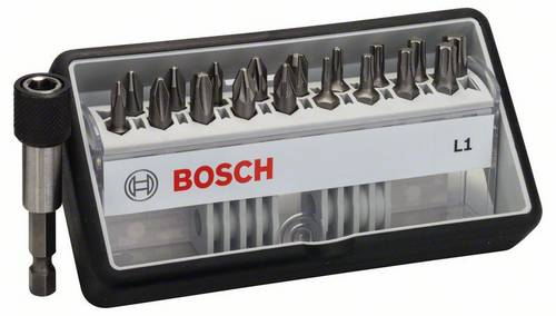 Bosch Accessories Robust Line 2607002567 Bit-Set 19teilig Kreuzschlitz Phillips, Kreuzschlitz Pozid
