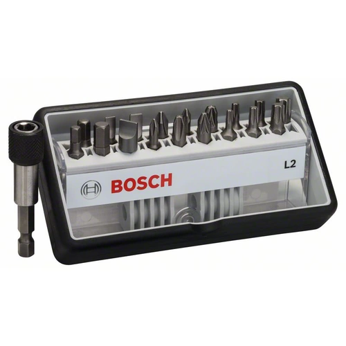 Bosch Accessories Robust Line 2607002568 Bit-Set 19teilig Schlitz, Kreuzschlitz Phillips, Kreuzschlitz Pozidriv, Innen-Sechskant Bosch Accessories Robust Line 2607002568 Bit-Set 19teilig Schlitz, Kreuzschlitz Phillips, Kreuzschlitz Pozidriv, Innen-Sechskant